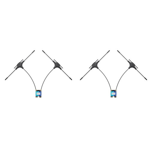 2X for GEPRC ELRS 915M/2.4Ghz GemX Gemini RX Dual Frequency Receiver for FPV RC Drone