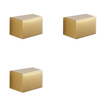 3X Rangement de Salle de Bain Porte-Papier Hygiénique Étanche Accessoires de Salle de Bain Porte-Papier Hygiénique Doré