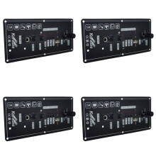4X Audio 15W Amplifier Board with FM BT Audio Portable Speaker 5V Karaoke Power Amplifier Board MP3 Amplifier