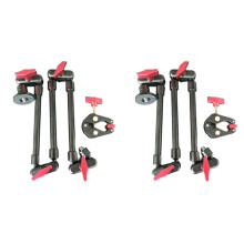 2X Live Studio Action Placement Clip Stand, Mobile Phone Magic Arm Stand Base, Tablet Stand Clip