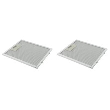 2X Afzuigkapfilters Afzuigkapfilters 230x260 mm Vetfilter Aluminium Aspirator Ventilatiefilter Afzuigkaponderdelen