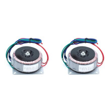 2X 300 Watt Circulaire Transformator Voeding Front- en Achtertrap Versterker Transformator 220V Hoogvermogen Koperdraad