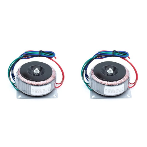 2X 300 Watt Circulaire Transformator Voeding Front- en Achtertrap Versterker Transformator 220V Hoogvermogen Koperdraad