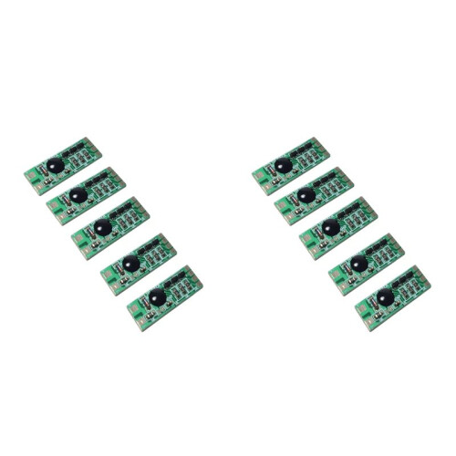 10PCS LED Quick Flashing Light Control Chip 3 Way IC Module Voltage 3-12V for RC Aircraft Model Strobing Controlling