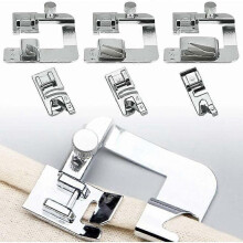 Sewing machine presser foot hem sewing foot 4/8 6/8 8/8 inch hem foot