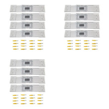 Dickenmessgerät 12-Tlg. Rissüberwachungsaufzeichnung, Standard-Tell-Tale-Rissmonitor für Standard- und Corner-Tell-Tale