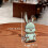(Green) Foldable Rabbit Mobile Phone Holder Desk 3d Phone Holder Foldable Phone Stand(Multiple Available) 5