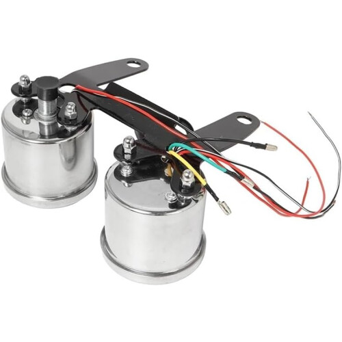 Universal 2 in 1 Motorcycle Speedometer Tachometer with Backlight and Gear Indicator Display 2