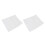 2PCS Filter Sleeve 6in White Elastic Polyester Prefilter Cover for Home Replacement 3