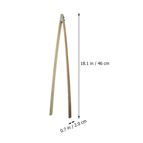 4Pcs Bambu Skräpplockare Utomhus Handhållna Avfallsplockare 1