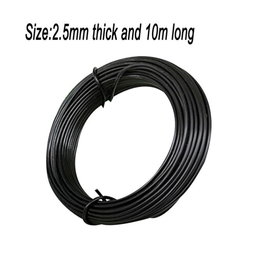 10m Garden Plant Wire Ties Multi Function Plastic Twist Tie Cable Organizer 1