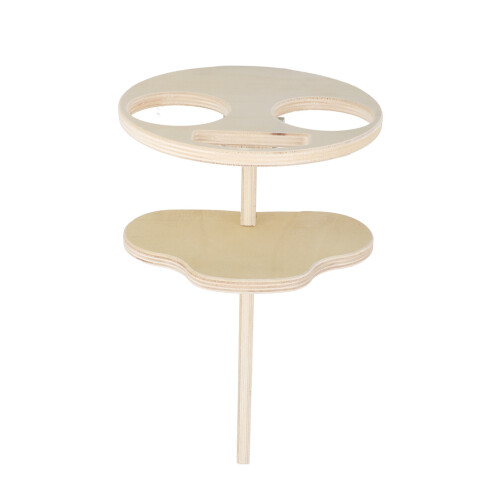 Table de sol pliante double portable pour extérieur, table à vin, table de sol 1