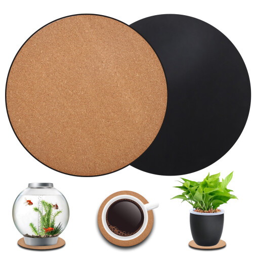 Eco Friendly Plastic Sheet Cork Flowerpot Pad Cork Plastic Sheet Plastic Cork Pad 2