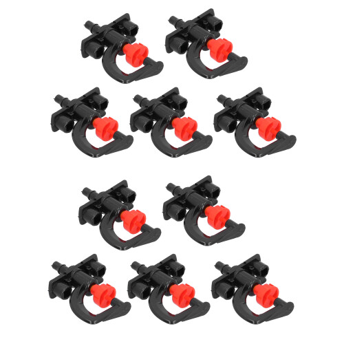10 Set Refraction Spray Nozzle G Type Micro Rotating Nozzle Watering Sprinkler for Greenhouse 1
