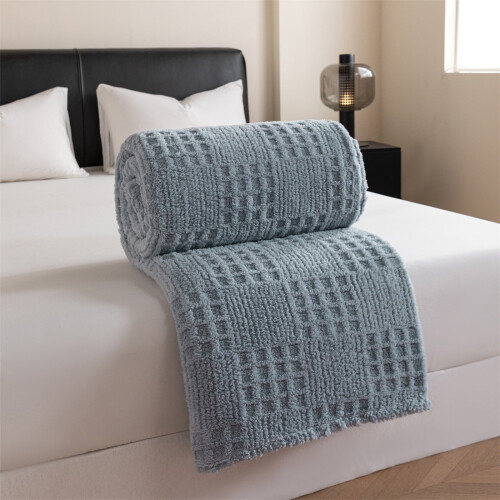Jacquard fleece tæppe 70x100cm 2