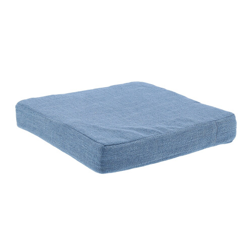 Cushion Dark Blue Square Height Increase Removable Washable EPE Inner Core Durable Soft Cushion 1