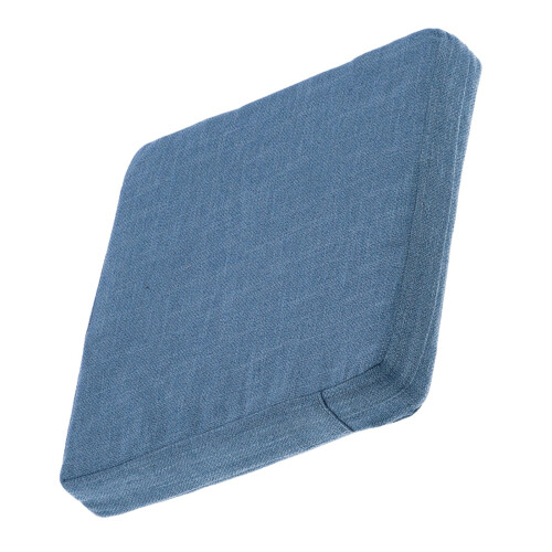 Cushion Dark Blue Square Height Increase Removable Washable EPE Inner Core Durable Soft Cushion 2