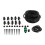 10m 8/11 Hose Adjustable Drippers Tee Kit Garden Automatic Watering Drip Irrigation System 2