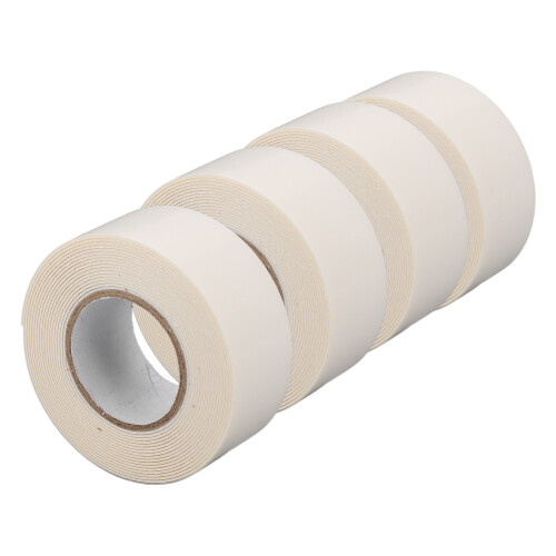 4 Rolls Double Sided Tape Multipurpose Foldable High Adhesive Waterproof Foam Double Sided Tape 2