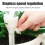 3PCS Plant Drip Irrigation Self Plant Watering System Device With Adjustable Control Valves Switch Automatic Dripper 3
