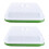 Sprouting Tray Transparent Lid Dense Small Holes Fine Workmanship Plastic Material Seed Sprouter 2