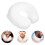1Pc Latex U Shaped Pillow For Cervical Neck Support White 4