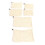 6Pcs Drawstring Storage Bag Cotton Mesh Waste Food Bag Single Side Drawstring Mesh Drawstring Pocket 4