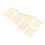 6Pcs Drawstring Storage Bag Cotton Mesh Waste Food Bag Single Side Drawstring Mesh Drawstring Pocket 5