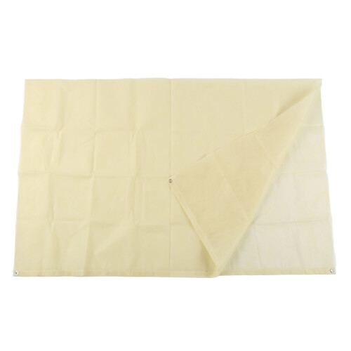 Toldo retangular de areia, impermeável, resistente a rasgos, fácil de limpar e com proteção UV, 3x2m. 1