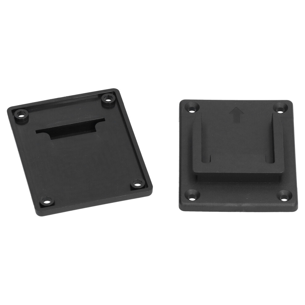 2Pcs Tool Holder Dock Bracket For 18V Batteries, Abs Storage Rack 5091390705823