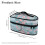 Garment Steamer Case with Zipper Closure Cherry Blossom Pattern Dustproof Travel Case, Case Only 6