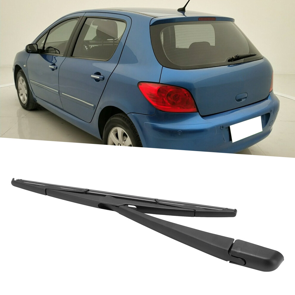 Rear Windshield Wiper Arm Blade Set 6429T1 For Peugeot 307 2000Â2012 Black 4071391488957