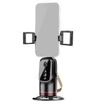 360 Rotation Gimbal Stabilizer Tripod Selfie Stick Desktop Face Tracking with Remote Fill Light