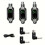 Wireless Microphone Converter XLR Transmitter and Receiver Microphone Wireless System for Dynamic Microphone A 2