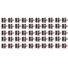 50set18V/21V Electric Drill Battery Indicator LED Display for  Lithium Batteries 18650 Capacity Visual Tool