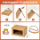 Laptop Shape Cats Scratcher Corrugated Cats Scratching-Style1 5