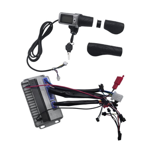 36/48V 500W Trainers Rollers Electric Bike Controller Kit Motor Controller with 802 Half Throttle Handle LCD Panel