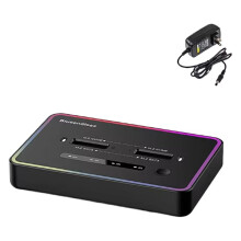 Blueendless M2 Two Bay SSD Docking Station SSD M.2 Case NVME/ 20/6Gbps Type C USb 3.1 for SSD Hard Disk Nvme M2 Ssd US Plug