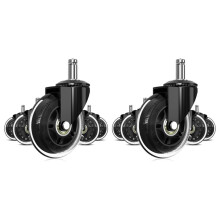Office Chair Wheels, Set of 10 Wheels for Office Chairs, 11 mm X 22 mm Pen, Universal Durable Office Chair Castors