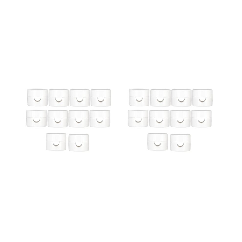 20Pcs Hook For Ceiling Hanging Light,Diy Lamp Hanging Electric Wire Cable Cord Chandelier Fixture Hardware Hook White 6032516040229