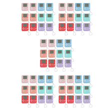 60Pcs Party Favors Keychains for Kids Video Game Keychains for Backpack Birthday School Party Favor Supplies Key Chains