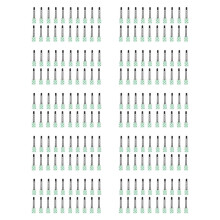 200Pcs Noir Collant Attaches de Fil Réglables Pinces pour Câbles Pince en Plastique Attaches de Câble Auto-Adhésives Fixer Pinces de Fixation