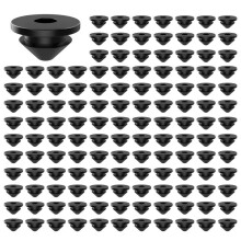 Grommets de Borracha Dos Trilhos Do Cabo de 200 Pces para 1/8 Polegada 5/32 Polegada 3/16 Polegada Cabo para Postes Dos Trilhos Do Cabo Do Metal, Jogo