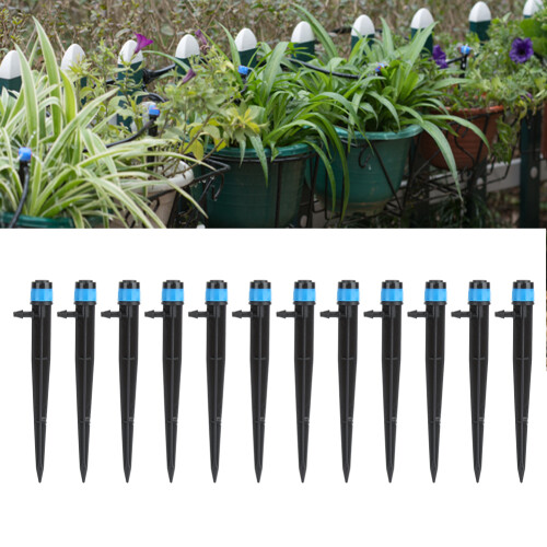 100Pcs Ground Insert Type Irrigation Dripper Drip Sprinkler for Garden Watering System 2