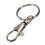 Silver Lobster Clip Hook Chain Split Ring Craft Accessory 5