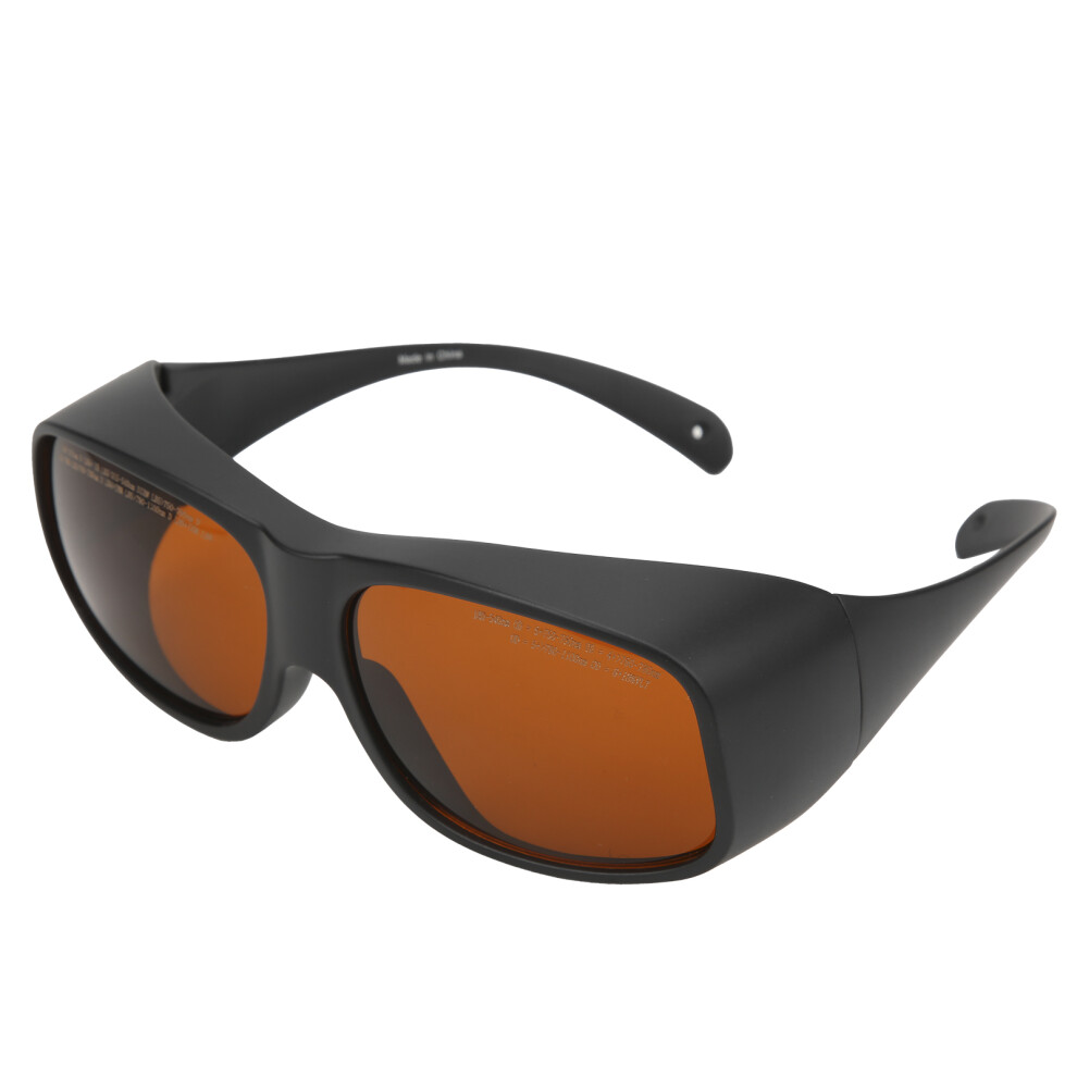 Safety Laser Glasses 532Nm & 1064Nm Wavelength Protective Goggles, Black 8491390708874