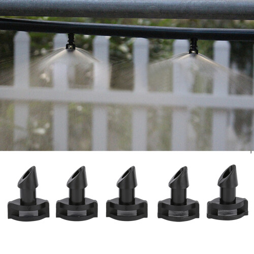 200Pcs 360 Degrees Drip Irrigation Atomizing Refraction Nozzle Micro Sprayer for Garden Use 2