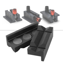 4''Vise Jaw Protective Inserts Tool w Magnetic Aluminum for AN Fittings Assembly
