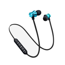 Clearance Under 5 Bluetooth Headset Bluetooth Stereo Earphone Headset Wireless Magnetic In-Ear Earbuds Headphone