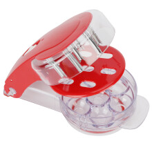 Detachable Portable Cherry Seed Remover | ABS+Metal, Red, 19.5cm